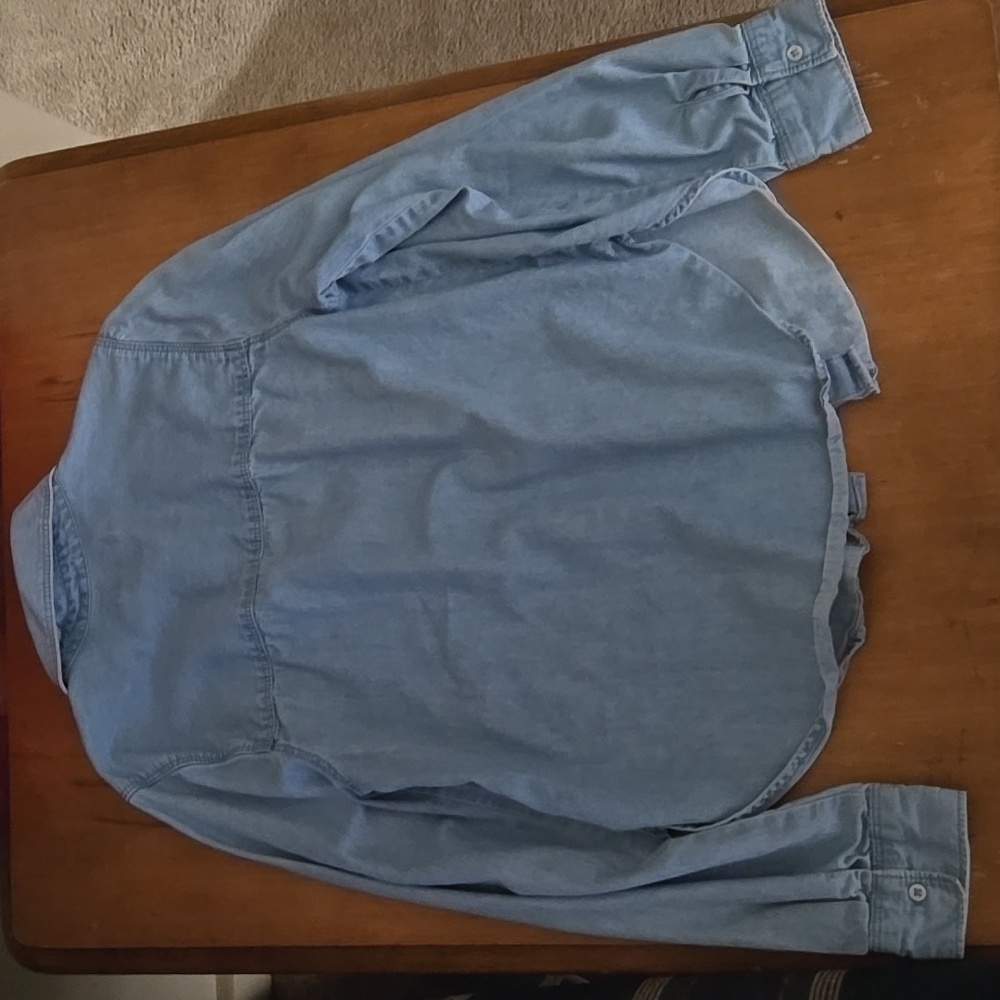 Size 10 Button Up Jean Jacket - Picture 3 of 6